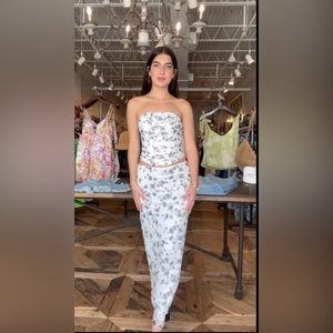 Etiquette boutique 2 piece set. It was $56.98 for the top & $58.99 for the skirt